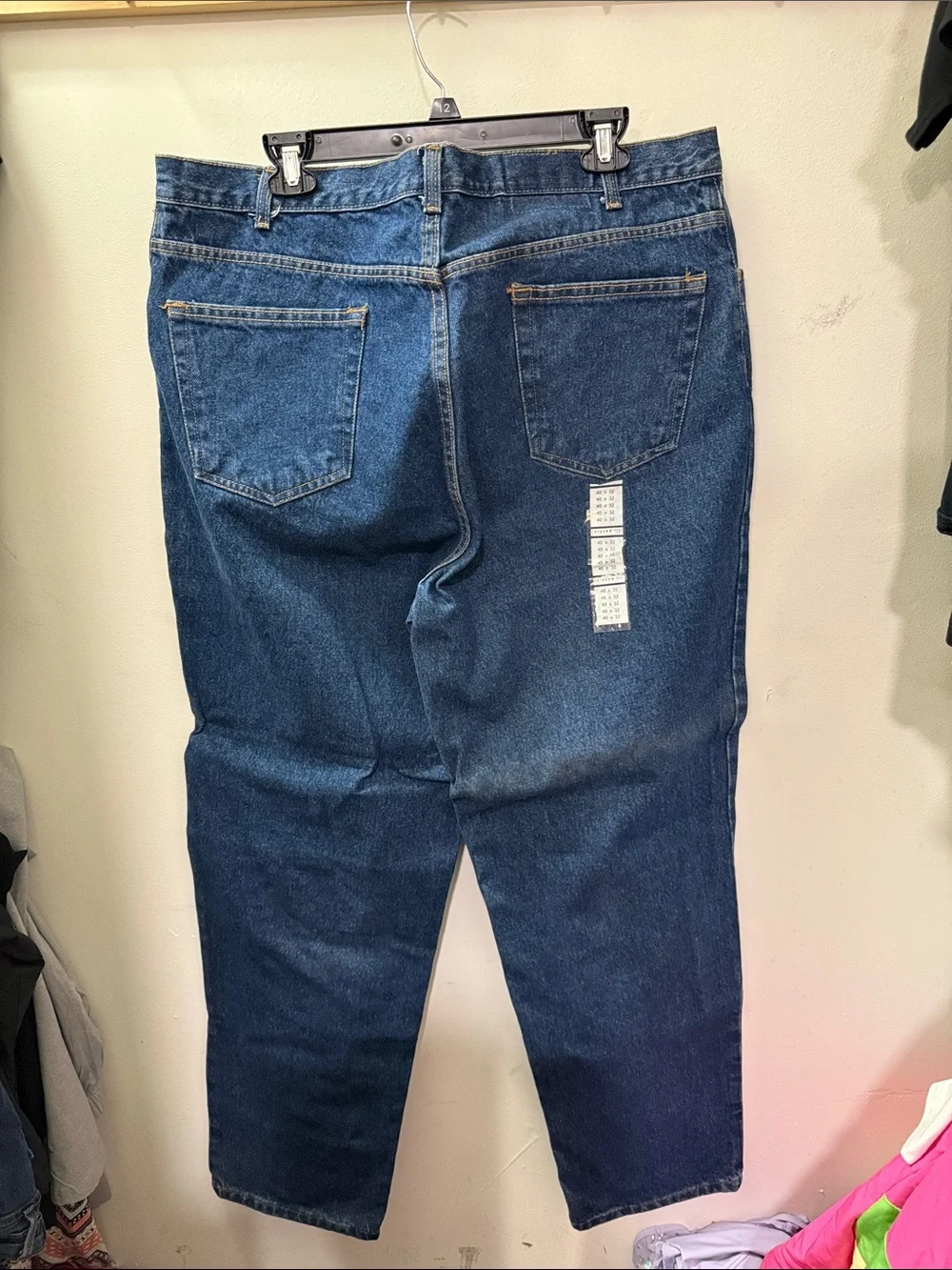 Sonoma Men's Dark Blue Slim Straight Jeans